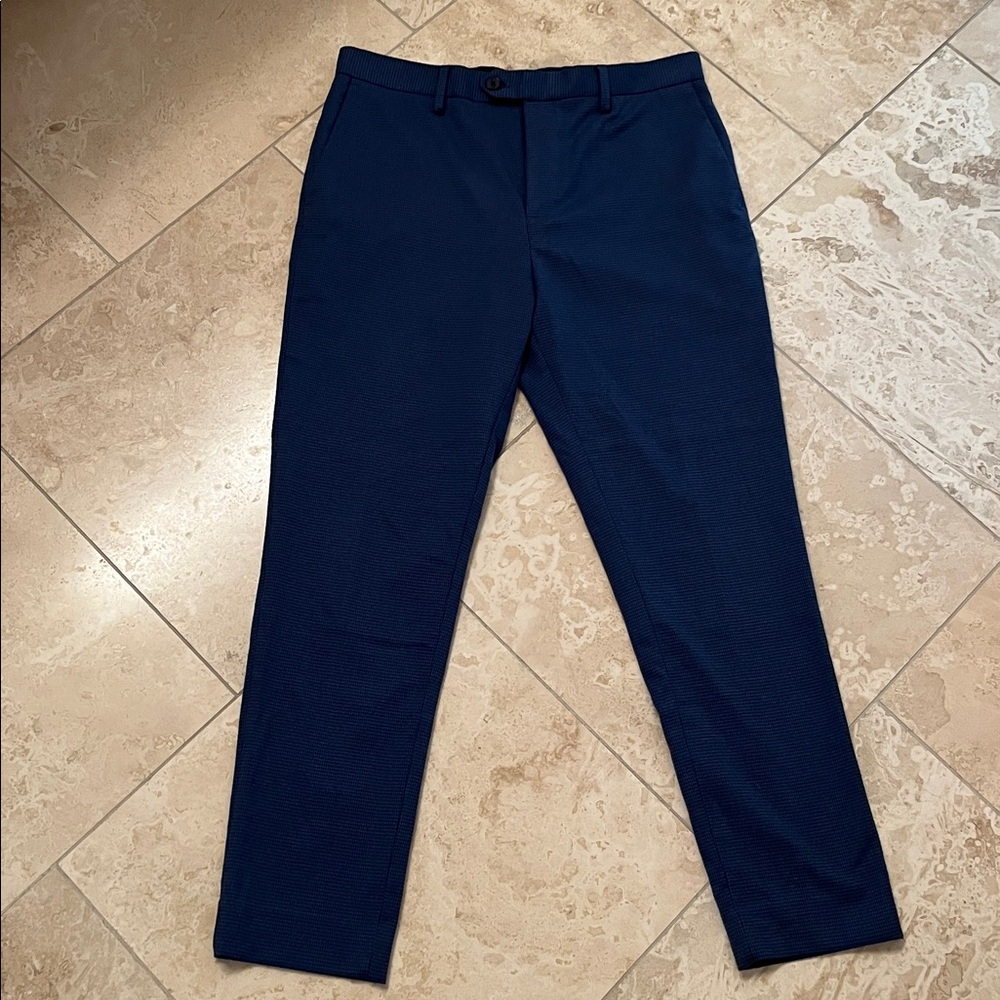 Banana Republic Men's Navy Blue Dress Pants